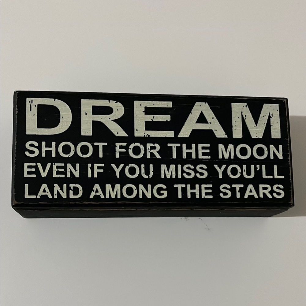 Black and White Inspirational Wall Decor